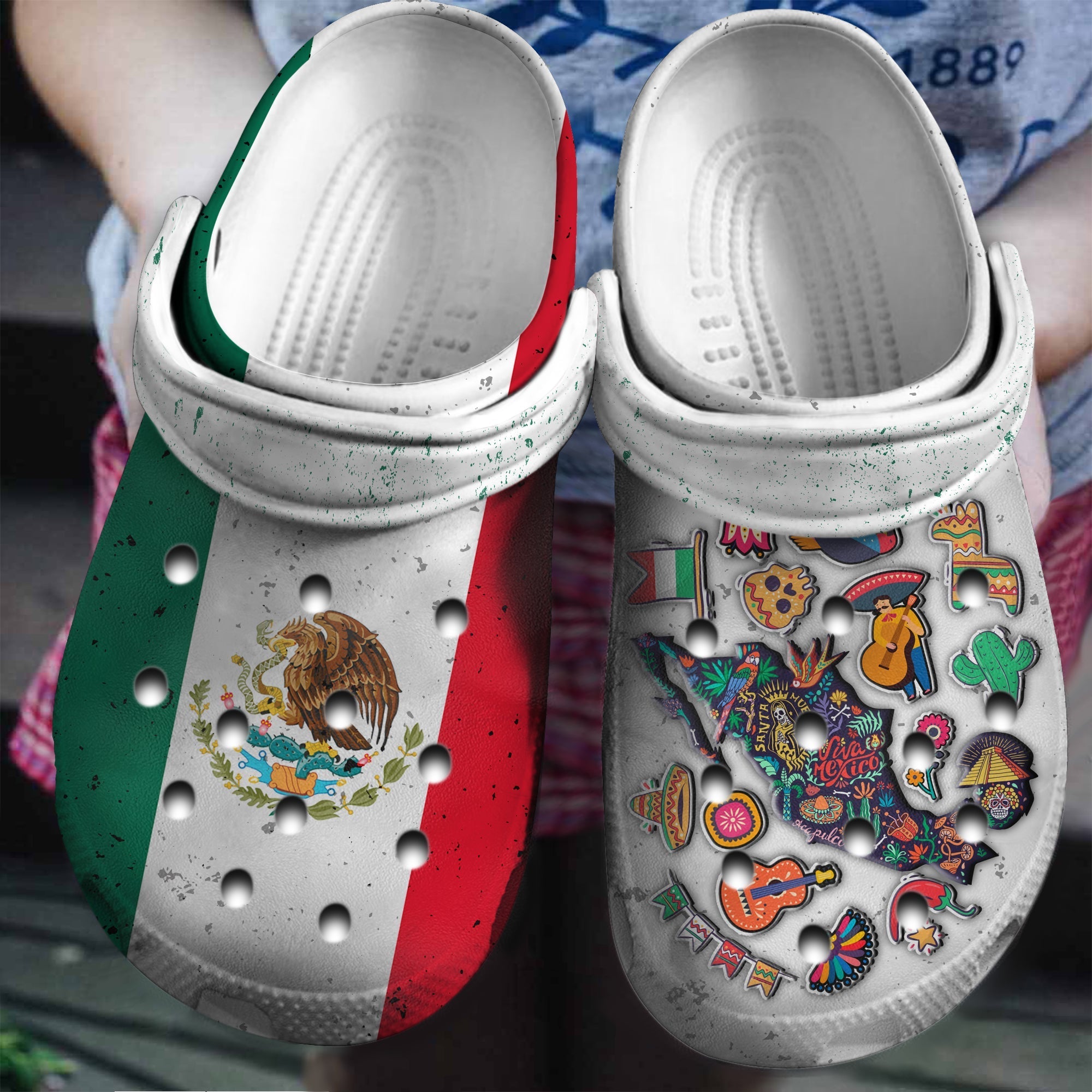 Mexican Flag Mexico Symbol Mother Custom Crocs Shoes Birthday Gift - Nation  Flag Halloween Shoes Croc Gift - CR-DRN051 – Love Mine Gifts