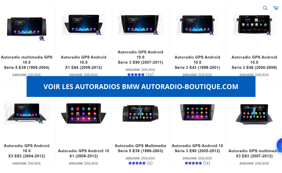 Comment un autoradio 2 din bmw e39 est-il alimenté ?