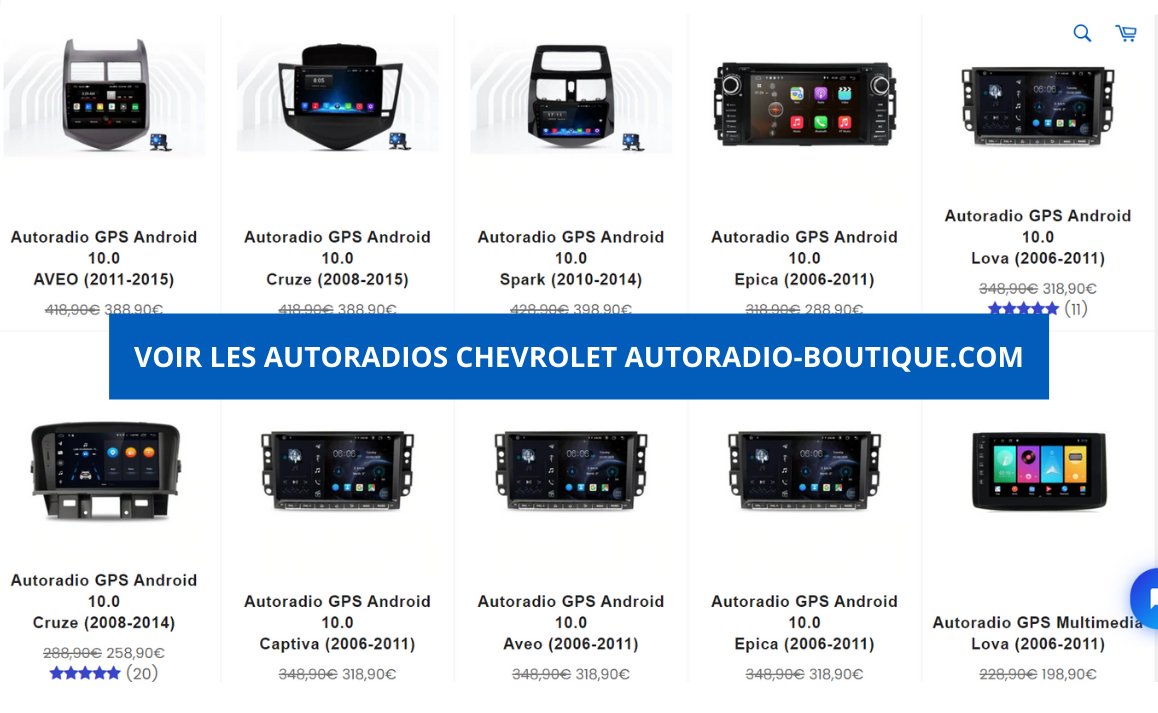 autoradio chevrolet