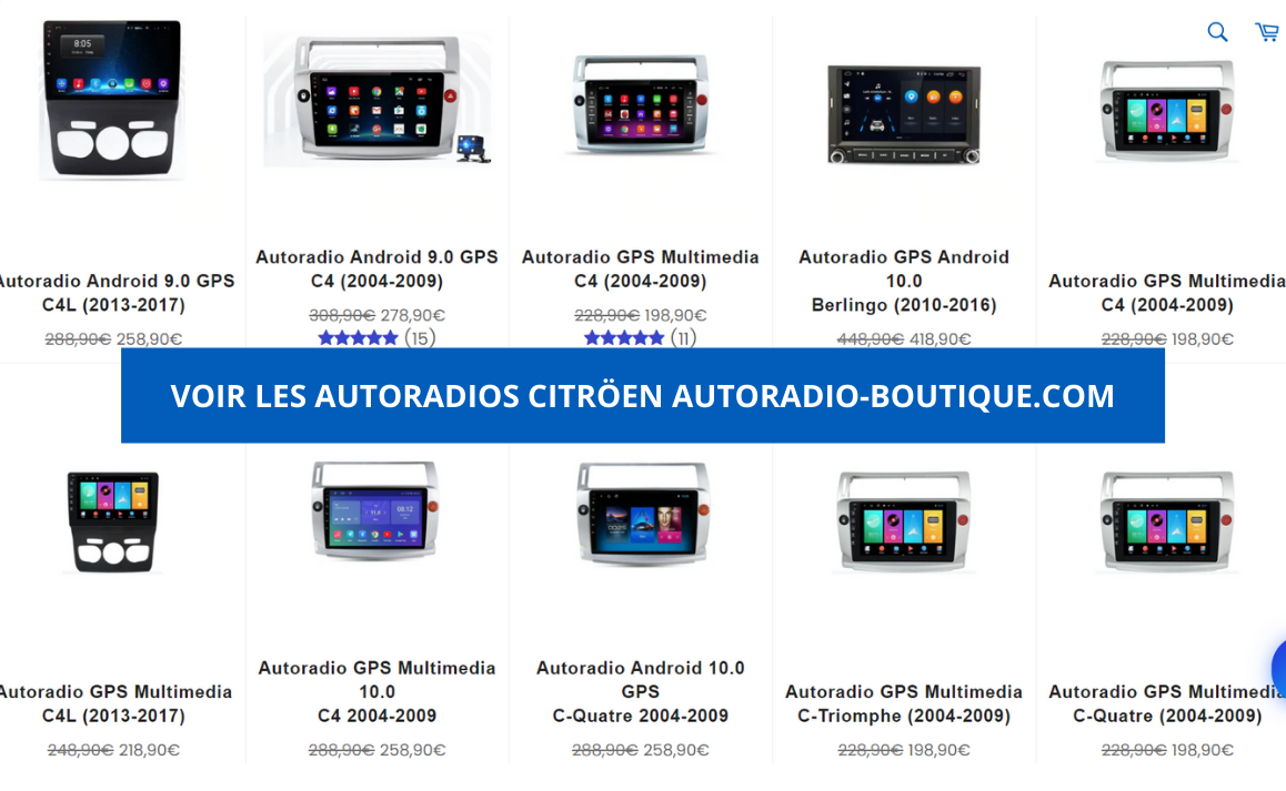 autoradio citroen