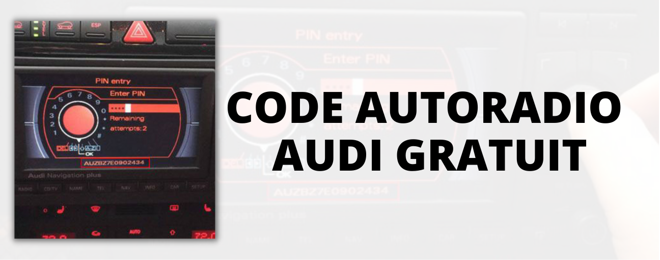 code autoradio audi gratuit