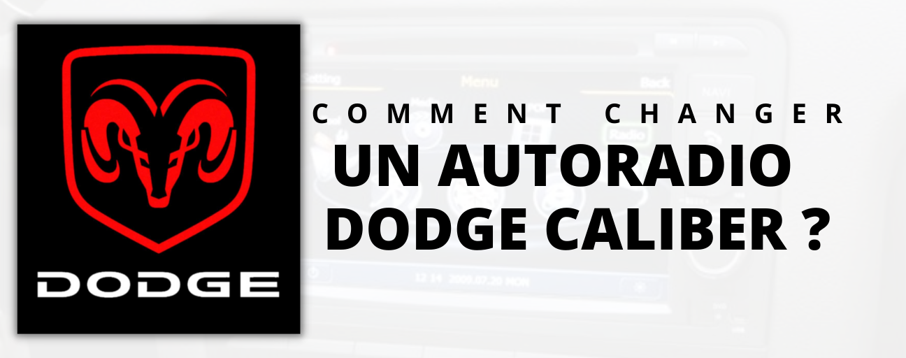 change dodge caliber car radio