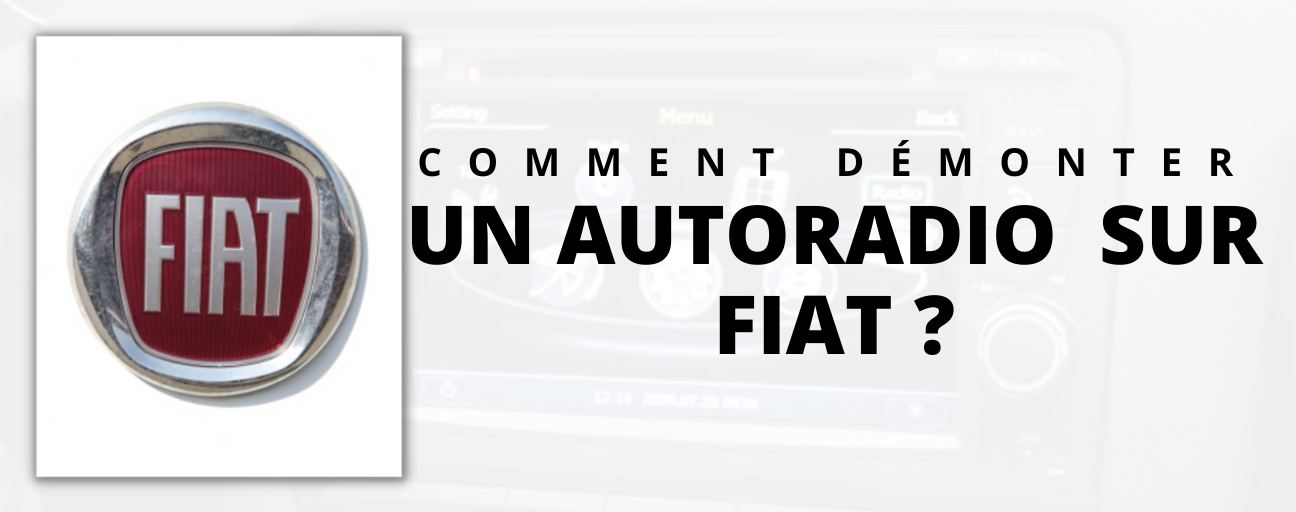 How to disassemble a car radio on fiat ducato