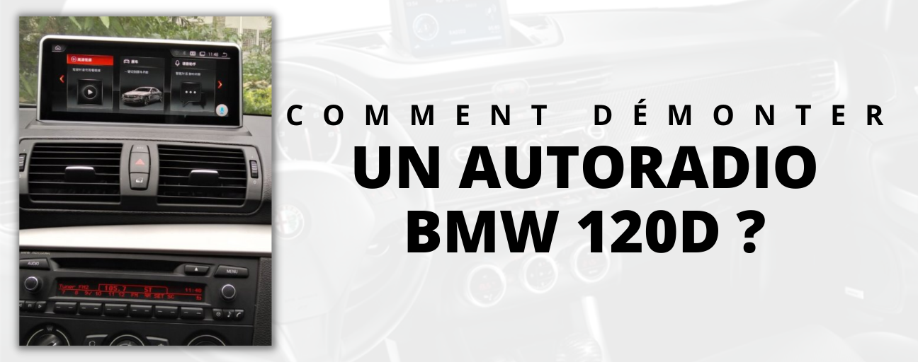 Comment démonter un autoradio sur BMW E60 ?, autoradio-boutique