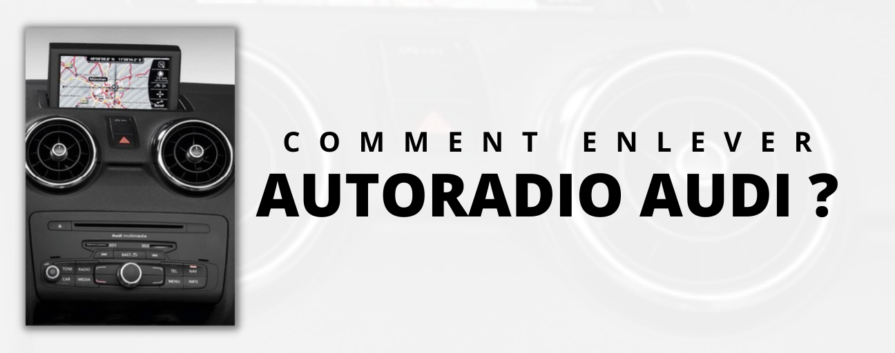 How to remove an Audi car radio?