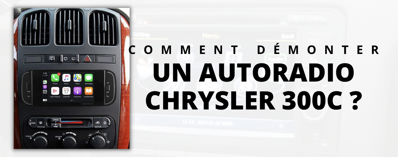 Chrysler 300C Autoradio Demontage