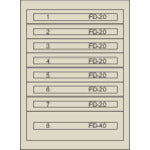 INMEDIAM】ヴィドマー ファインキャビネットFC-180J-IV(塗装色