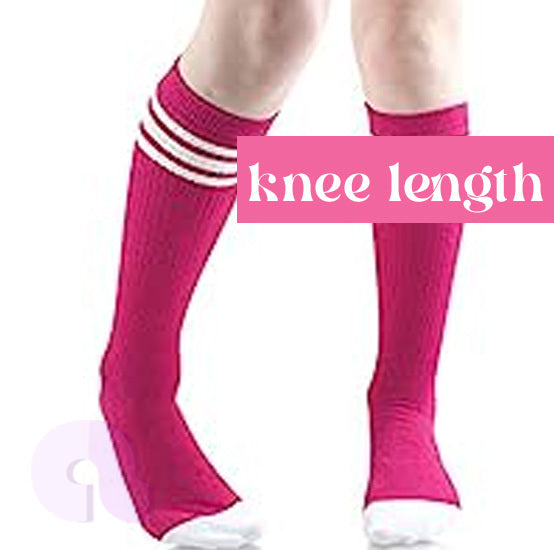 knee length socks