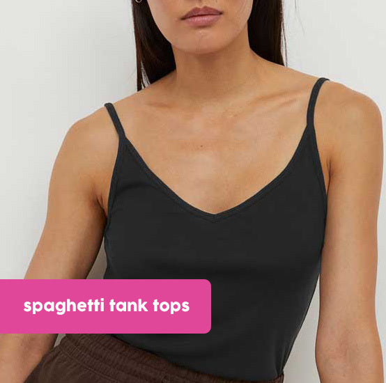 spaghetti tank tops
