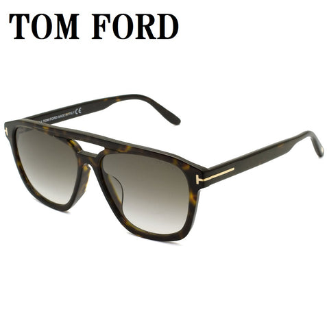 TOM FORD SUNGLASSES ASIAN FIT SUNGLASSES TF717 55G 57 Simona BROWN