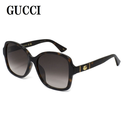 国内正規品 GUCCI SUNGLASSES ASIAN FIT GG1275SA 001 GREEN HAVANA