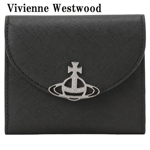 Vivienne Westwood SAFFIANO CREDIT CARD WALLET WITH ZIP 51040037