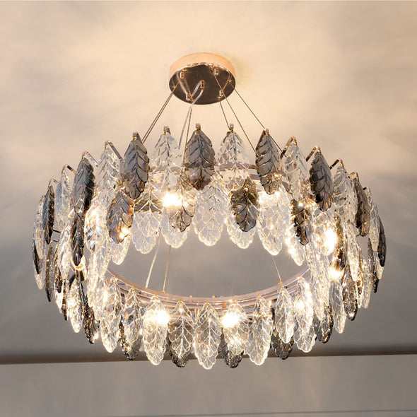 Contemporary Crystal Chandelier For Living Room Dining Island Chandeli