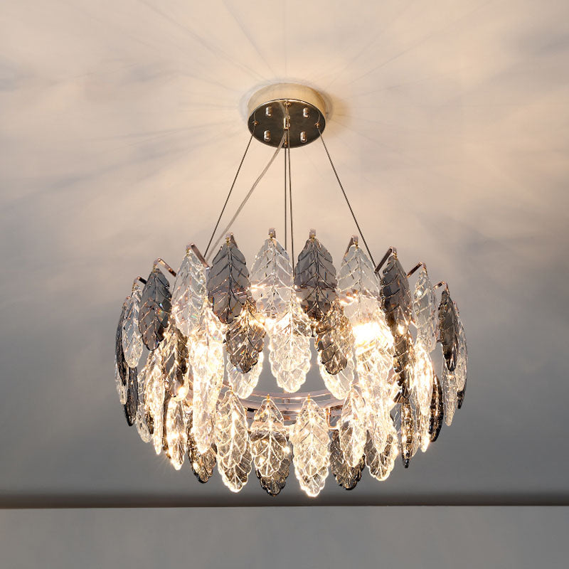 Contemporary Crystal Chandelier For Living Room Dining Island Chandeli