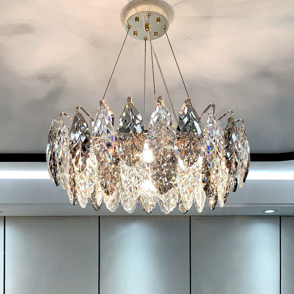 Contemporary Crystal Chandelier For Living Room Dining Island Chandeli