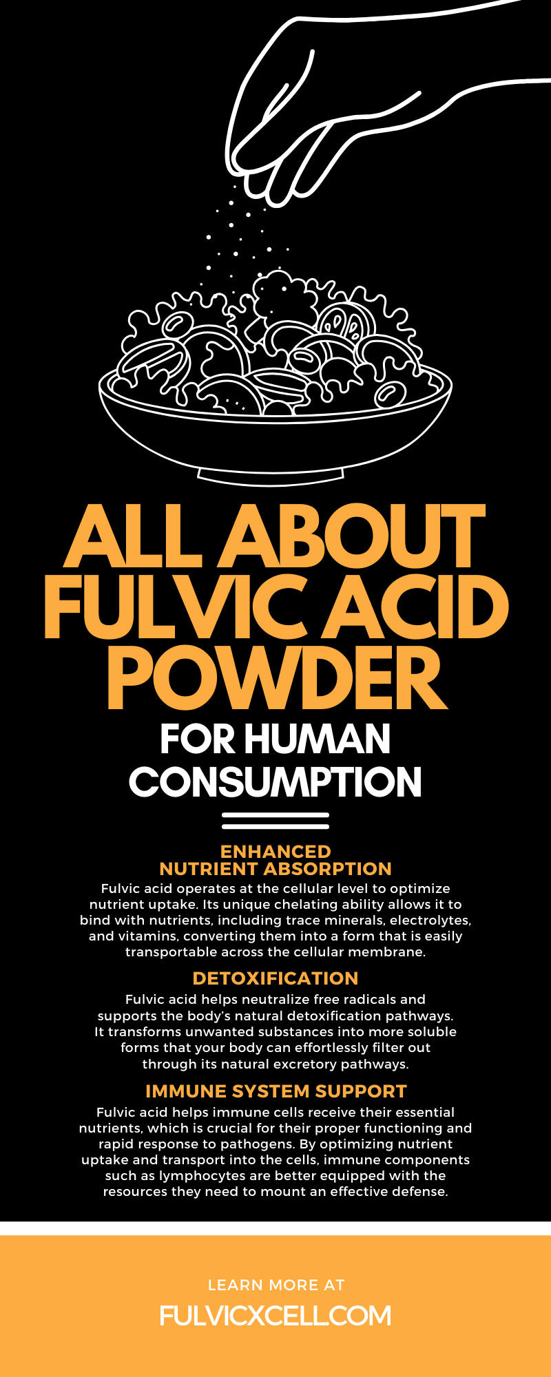 All About Fulvic Acid Powder for Human Consumption