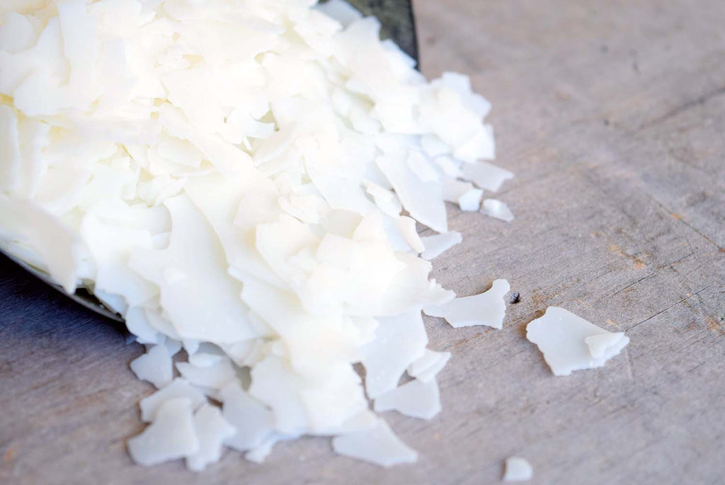 rolled soy wax flakes