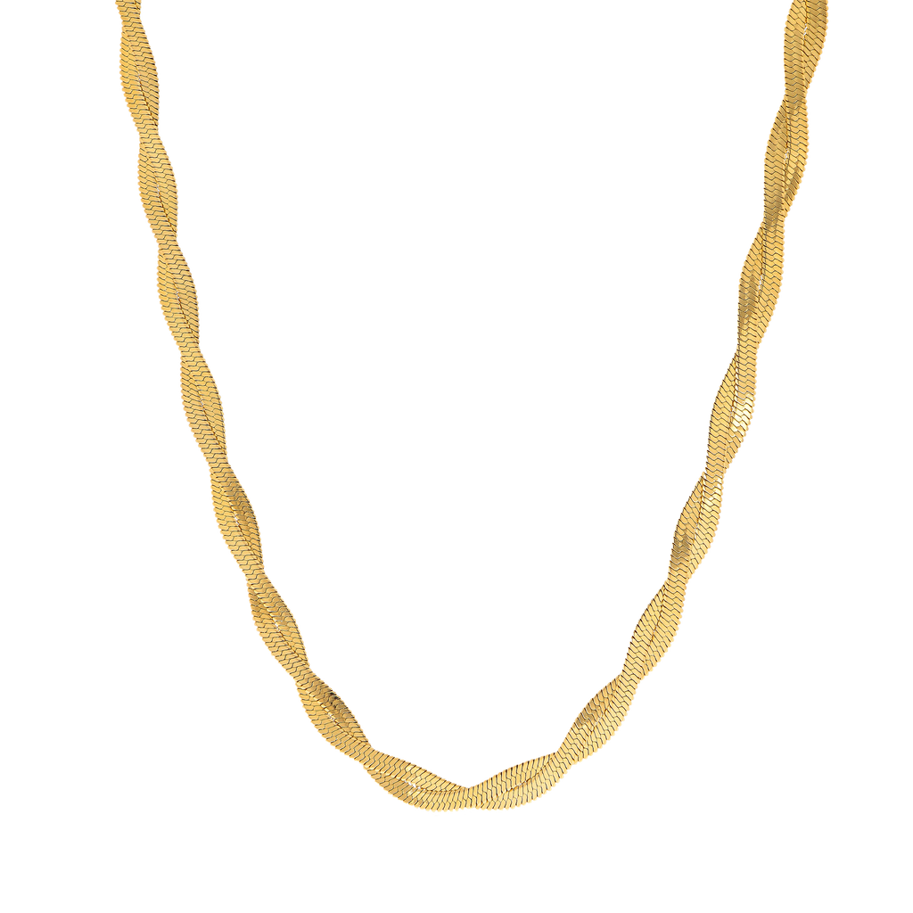 Braided Nassau Necklace (6658847932529)
