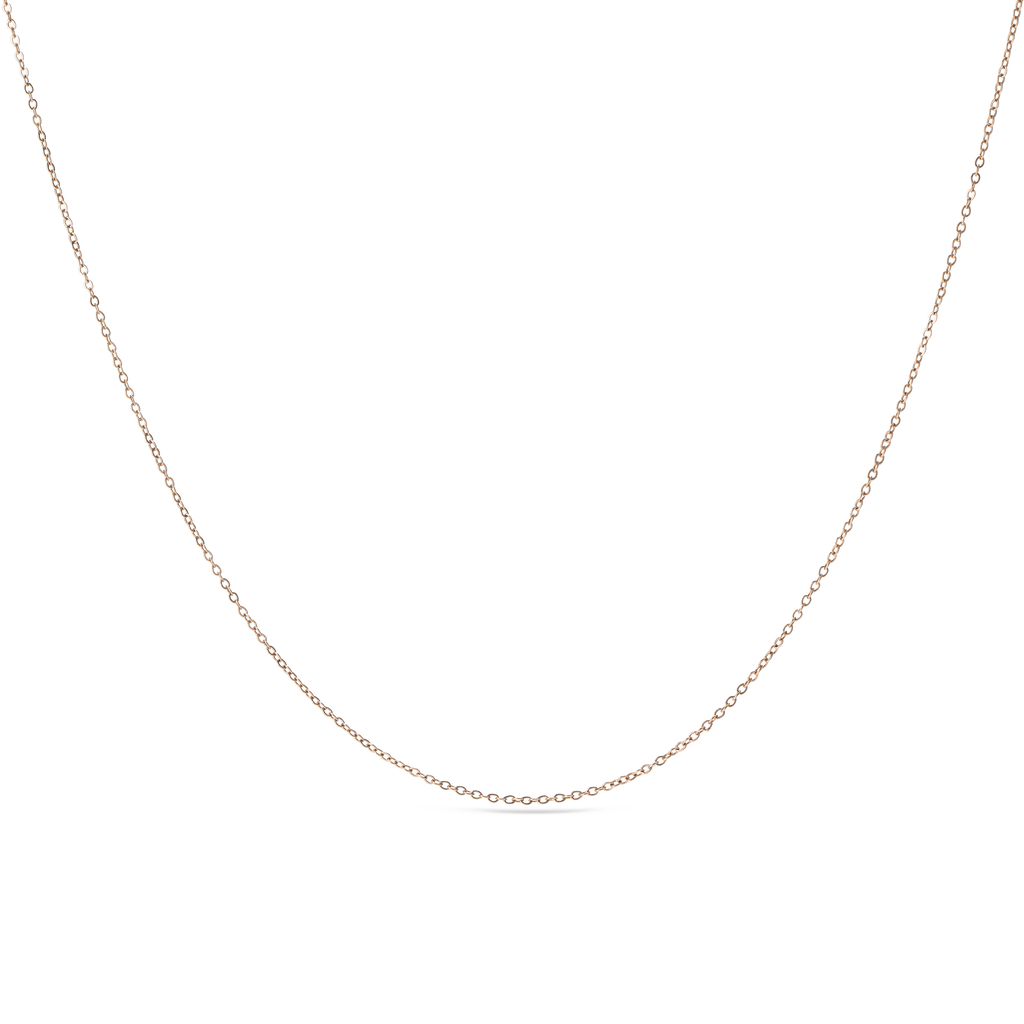 Miss Rose Gold Necklace (8175840133388)