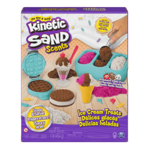 Spin Master: Kinetic Sand Ice Cream Treats 778988324486