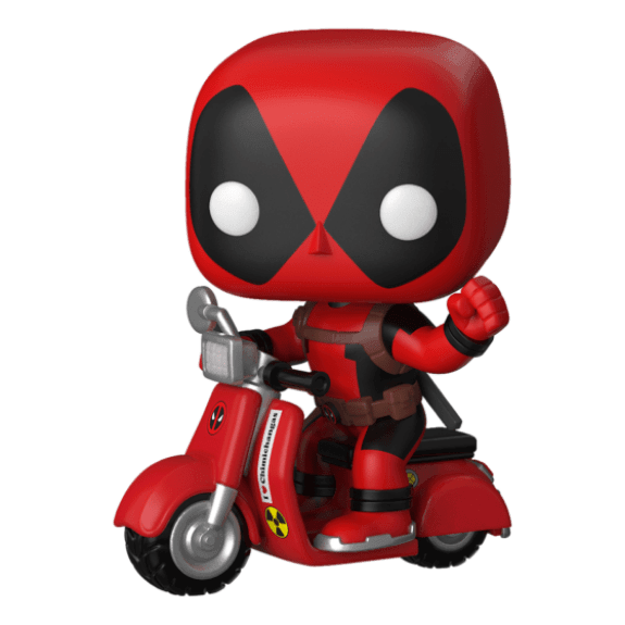 deadpool scooter funko