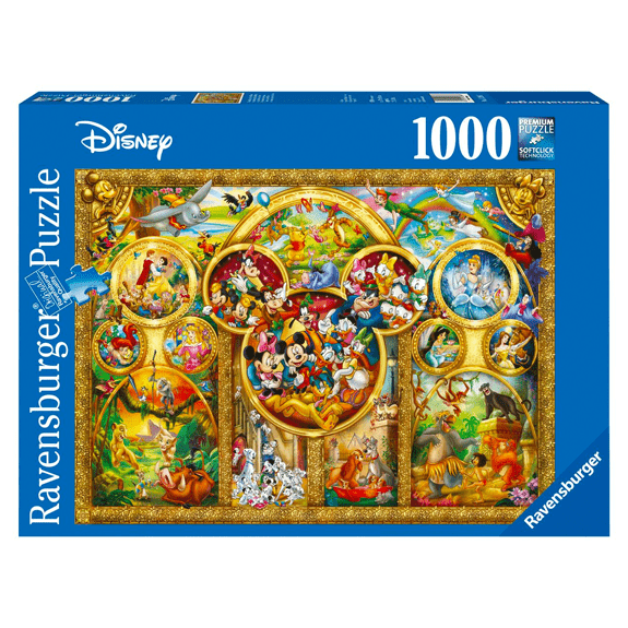 1000 Piece Jigsaw Puzzle: The Best Disney Themes