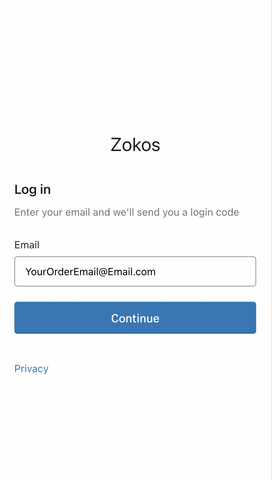 Email Login