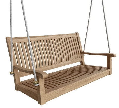How To Choose The Best Porch Swing Material? - The Charming Bench Company