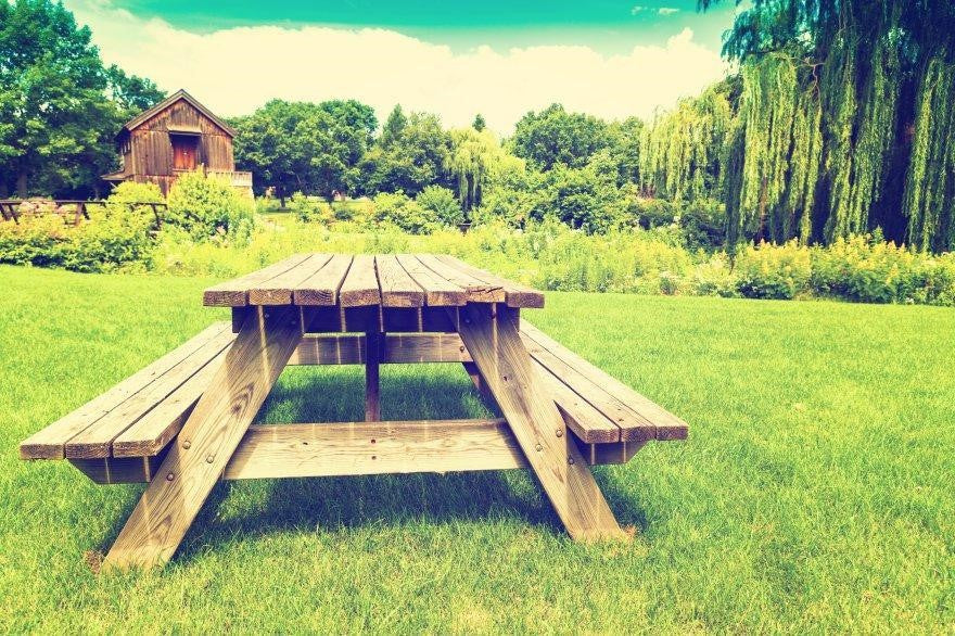 park picnic table