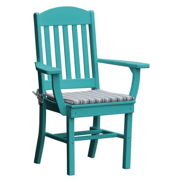 tall outdoor chairs with arms