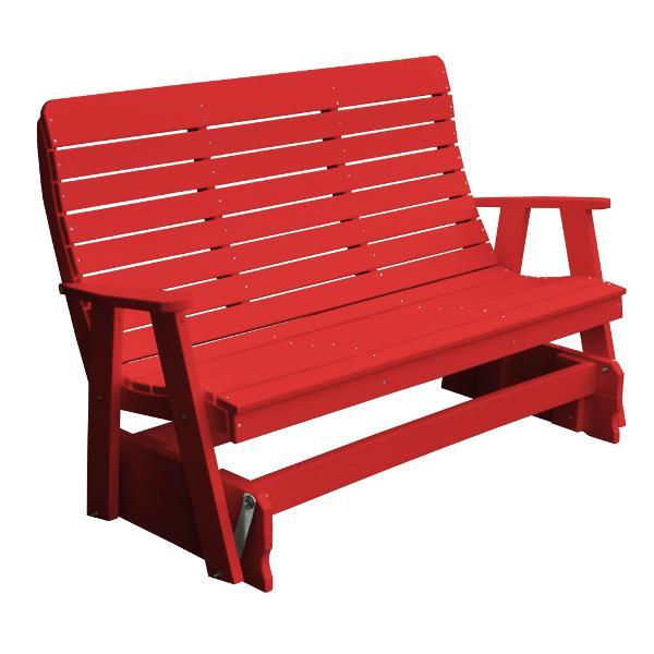 plastic glider bench