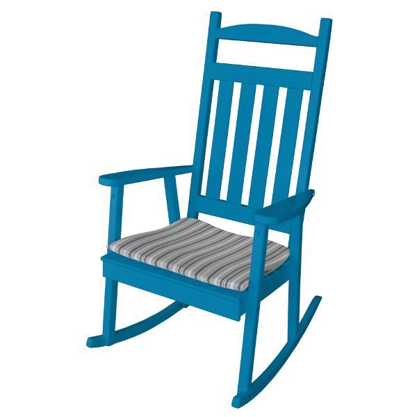 Buy The A L Furniture Yellow Pine Classic Porch Rocker Online
