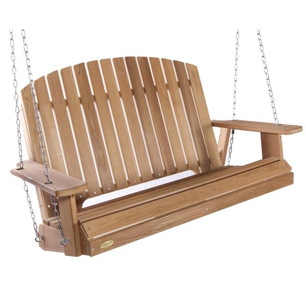 western red cedar swing set