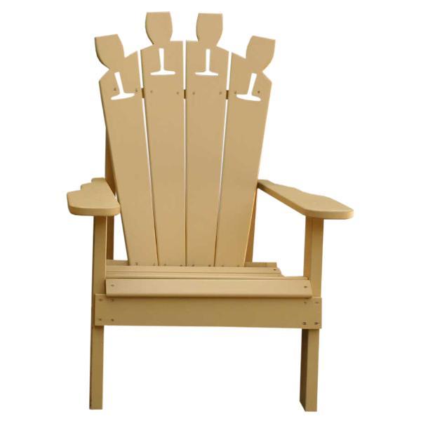 Buy Creekvine Design Cedar Wine Glass Adirondack Chair Online