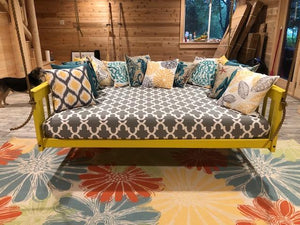 Versaloft Mission Hanging Daybed With Rope By A L Furniture The Charming Bench Company