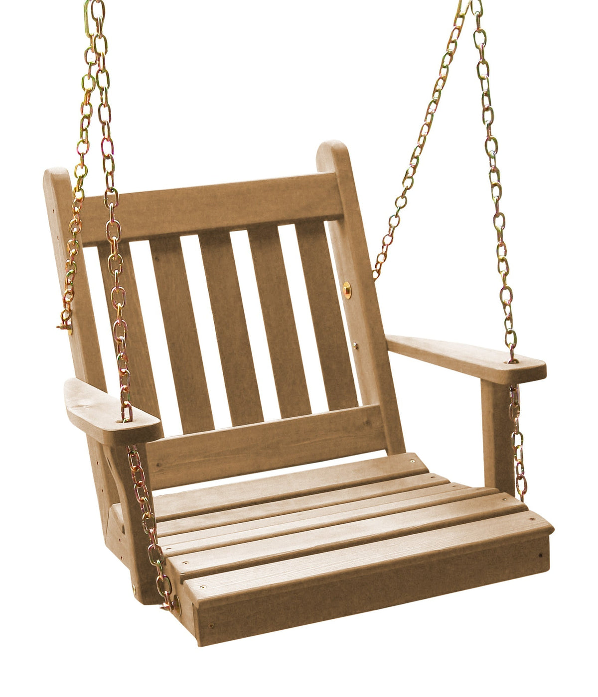 cedar swing chair