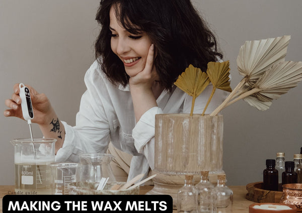 making wax melts at home