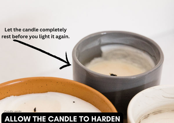 making a candle last longer