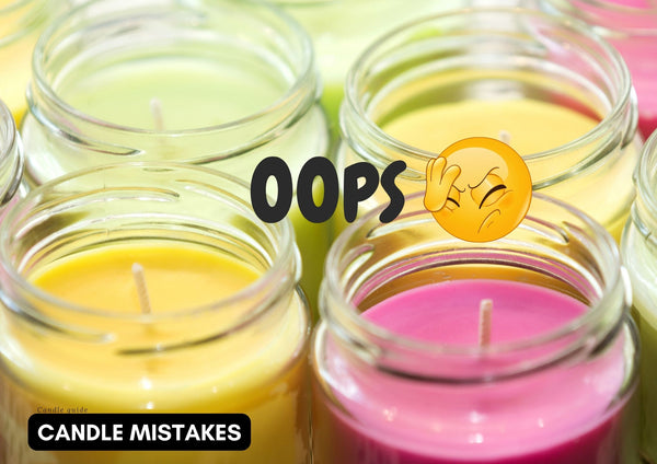 common candle mistakes