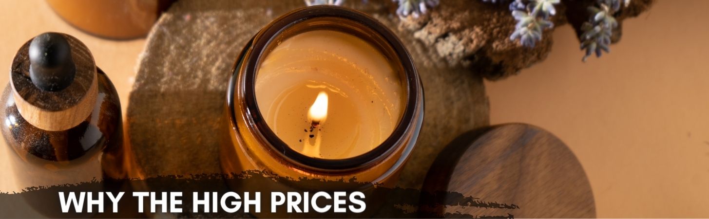 why are candles expensive