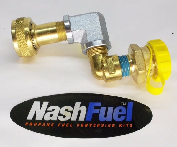 Nashfuel Propane Tank Service Valve Pv3004A Aftermarket Style Coupler OPD  Grill BBQ Aluminum 30 : : Industrial & Scientific