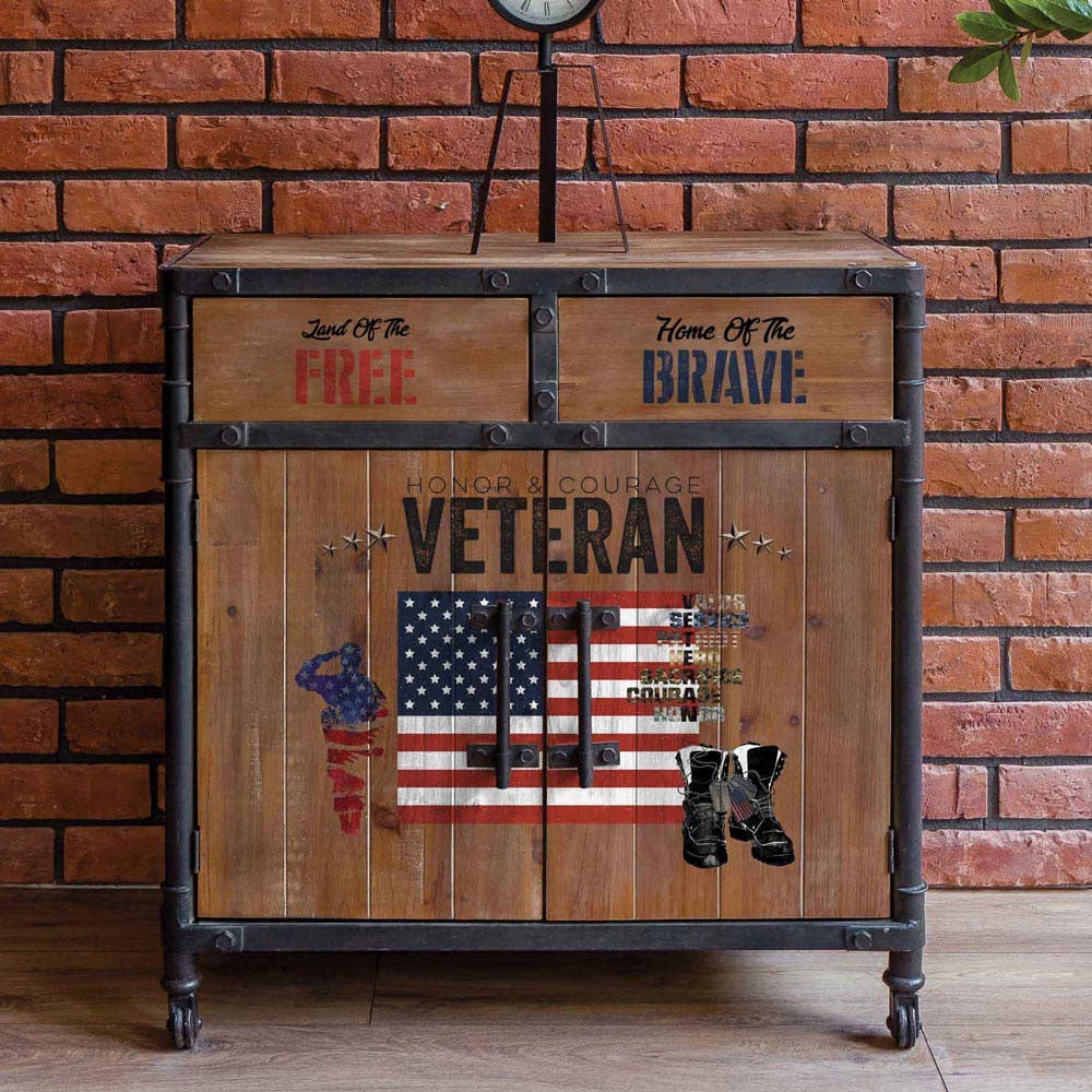 Redesign with Prima - Redesign With Prima Decor Transfers 8.5x11 Veteran