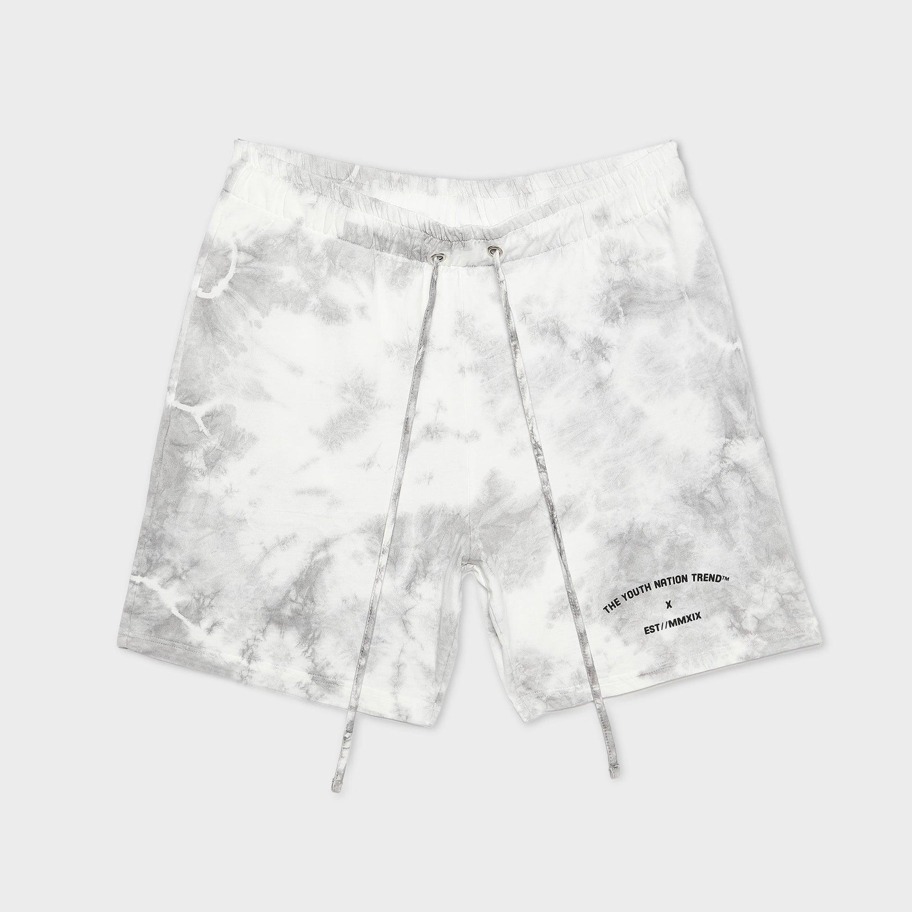 新品】Tie-Dye Pattern Zip Shorts white XL | www.caravantechs.com