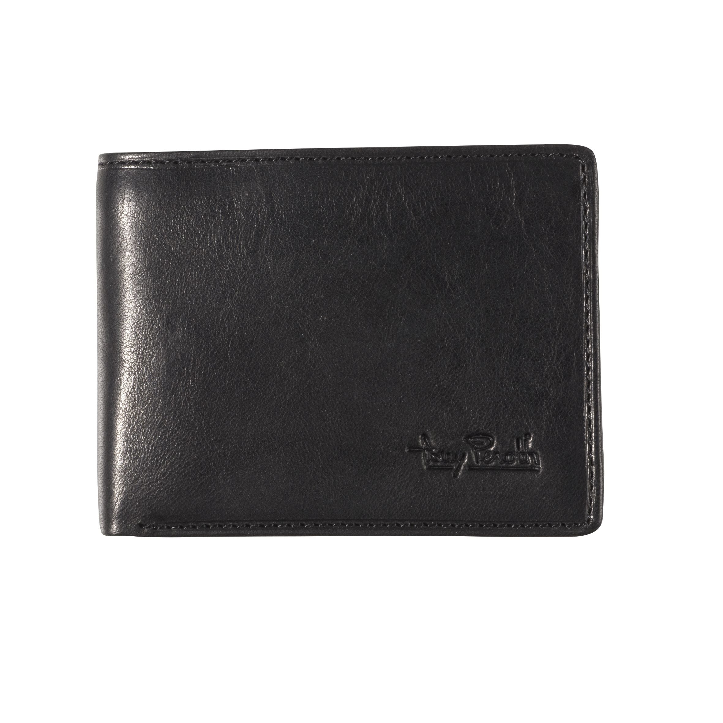 Tony Perotti Mens Standard Billfold Wallet with RFID (Black) – Simply ...