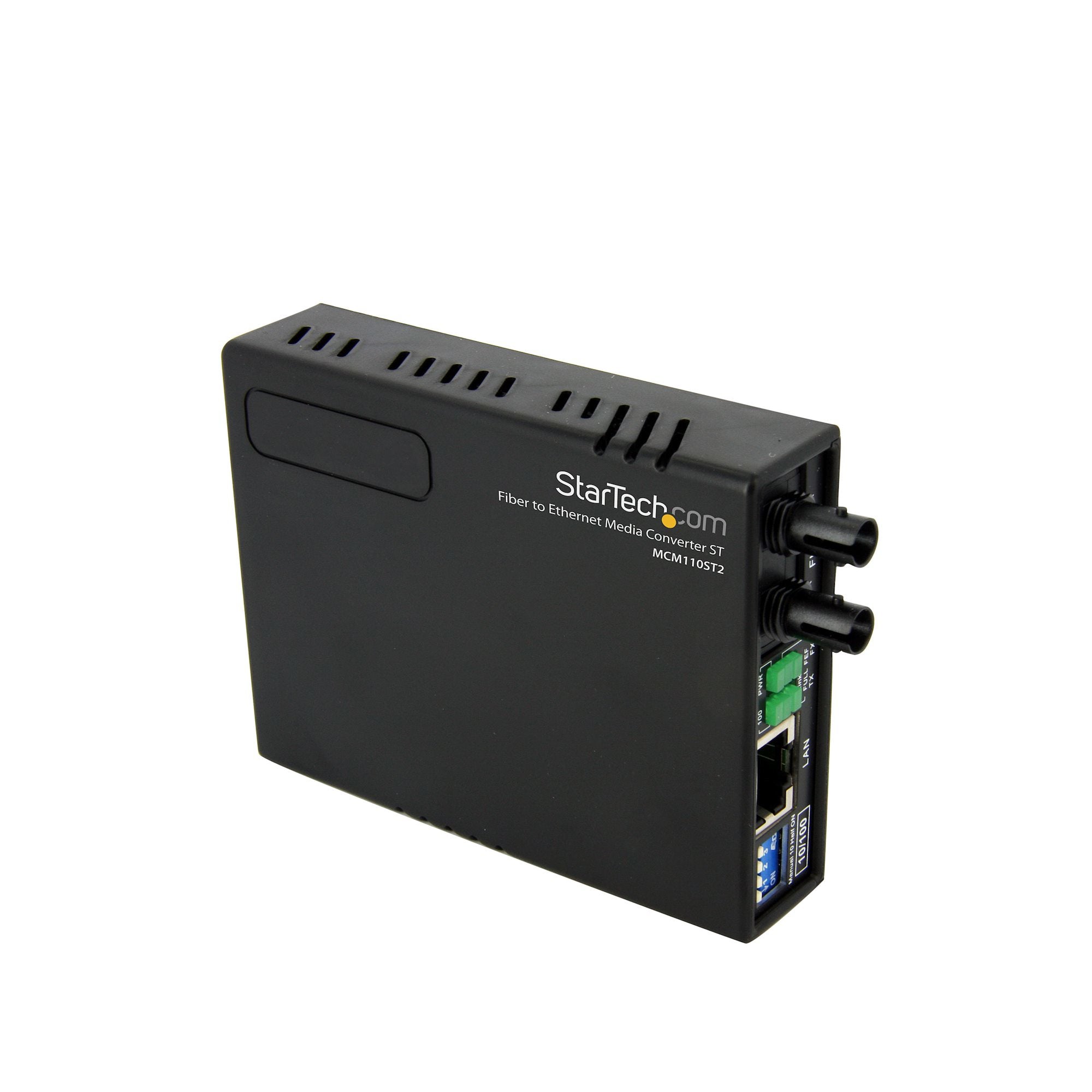 StarTech.com PoE+ Industrial Fiber to Ethernet Media Converter 60W - S