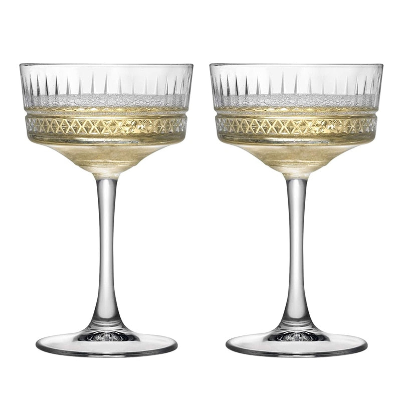 luxury cocktail glasses