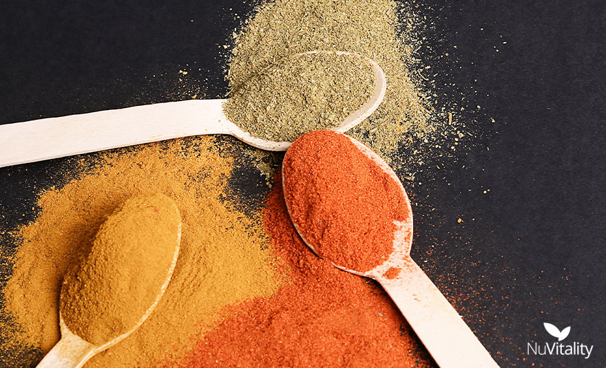 Ginger Cayenne Turmeric Powders