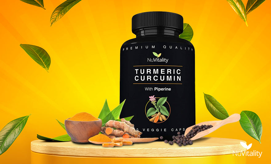 NuVitality Turmeric Curcumin Supplement