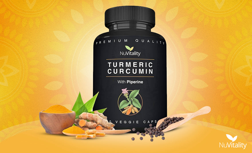 NuVitality Turmeric Curcumin Supplement