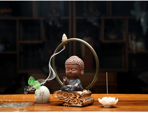 Little Buddha With Zen Furnishings